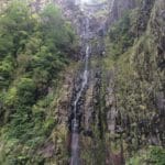 Die Risco-Wasserfälle, eine der ergiebigen Quellen für Wasserkraft auf Madeira. Foto: Urbansky