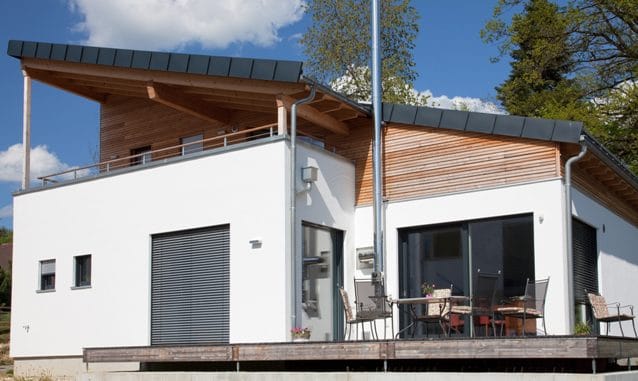 Foto: Das Haus nach KfW30-Standard wurde 2011 bezogen und hat einen Heizenergiebedarf von nur noch etwa 15 kWh/m² im Jahr. Quelle: BWP