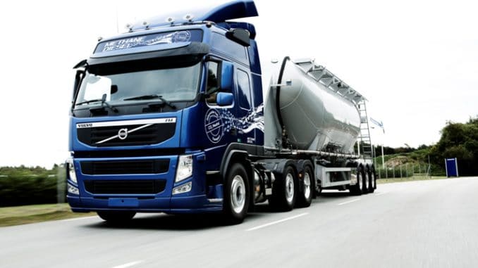 Volvo FM mit Methan-Diesel-Motor. Foto: Auto-Medienportal.Net/Volvo Volvo FM mit Methan-Diesel-Motor. Foto: Auto-Medienportal.Net/Volvo