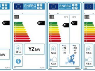 Die verschiedenen Label für Heizgeräte. Quelle: Europäische Kommission