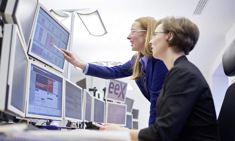 Big Data ist Voraussetzung für die erfolgreiche Teilnahme am Energy-only-Markt 2.0, wie hier an der Leipziger Energiebörse. Foto: EEX