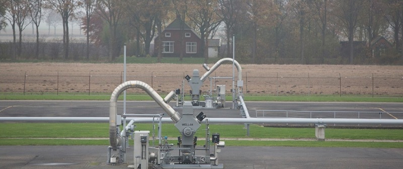 Erdgasgewinnung im Feld Groningen. Foto: NAM BV