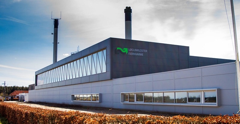 Sitz von Løgumkloster Fjernvarme. Foto: Løgumkloster Fjernvarme