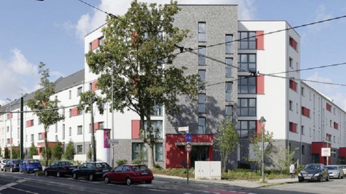 düsseldorf Das Mörsenbroicher Carrée. Foto: DWG