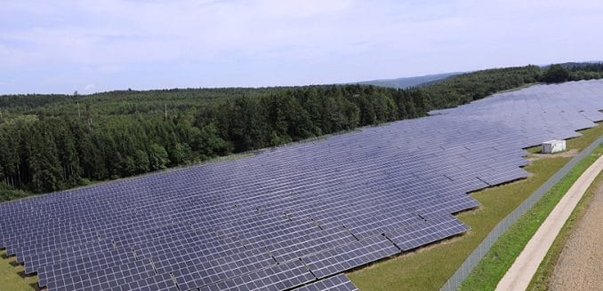 EnBW Solarpark Leibertingen Der Solarpark Leibertingen der EnBW. Foto: EnBW / Uli Deck Bürgerenergie, Energiegenossenschaft, Ausschreibung, EEG
