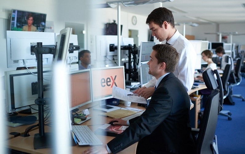 An der EEX fallen die Großhandelspreise für Erdgas seit Mitte 2015 kontinuierlich. Foto: EEX