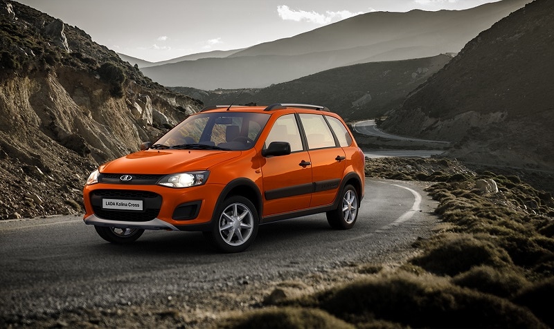 Bald auch mit Autogas in Deutschland erhältlich: Der Kalina Cross. Foto: Lada