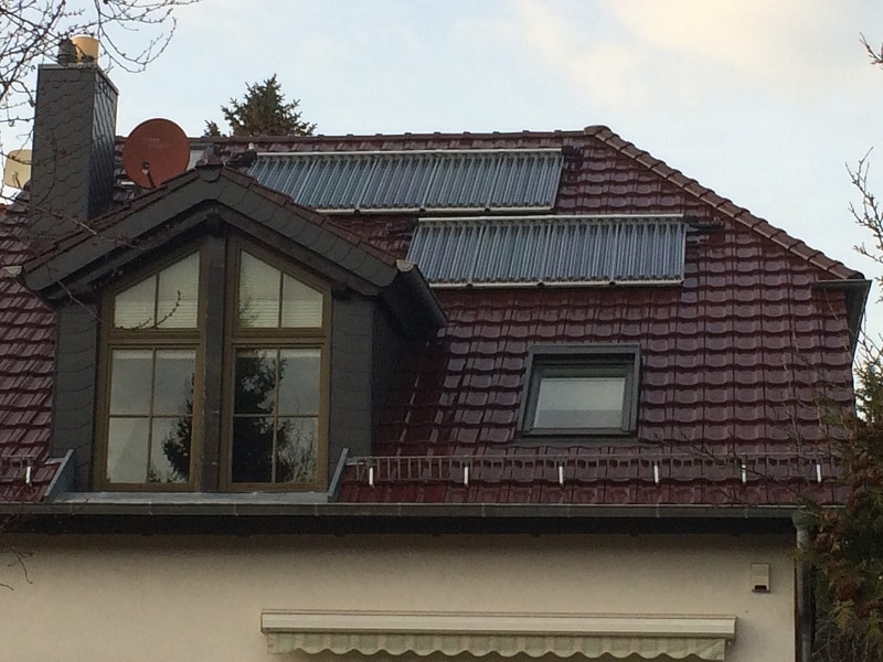 Profiteur vom neuen MAP: Solarthermie, hier für die Heizungsunterstützung. Foto: Urbansky