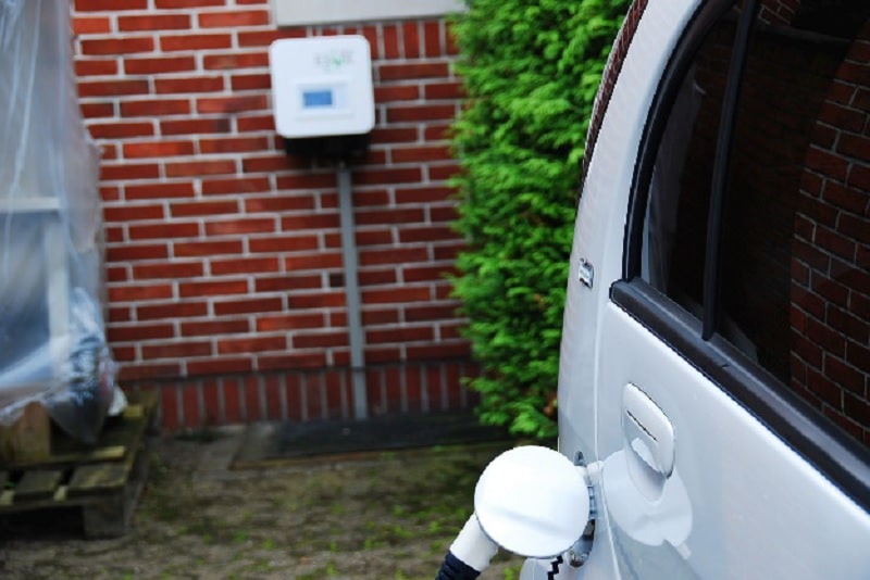 Wird mit eigenerzeugten Strom betrieben: der Citroen C-Zero von Gerd Henne. Foto: Cleantech Media