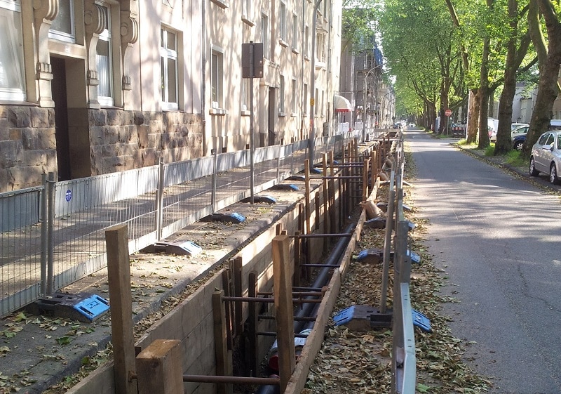 Ein Anschluss an Wärmenetze lohnt sich wirtschaftlich nur unter bestimmten Voraussetzungen. Foto: Fachverband SHK NRW