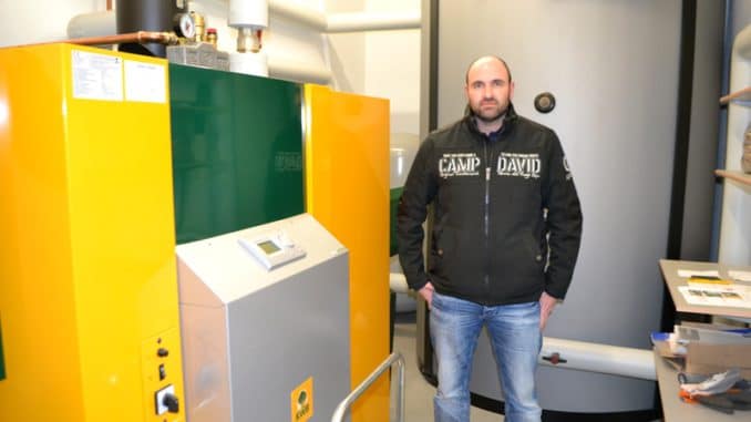 friegl_multifire1 KWB Pelletheizung in Scheune