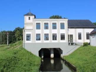 Grantiert Ökostrom: Das Wasserkraftwerk in Breitenthal prodzuziert seit 117 Jahren Grünstrom. Foto: Urbansky Ökostrom, RECS, Photovoltaik, Windenergie, Wasserkraft