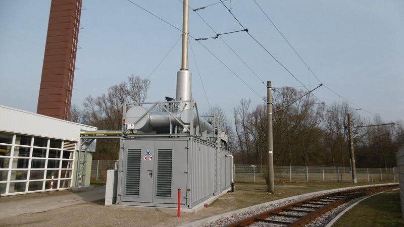 BHKW, Deponiegas, Biogas, KWK Foto: ETW Energietechnik