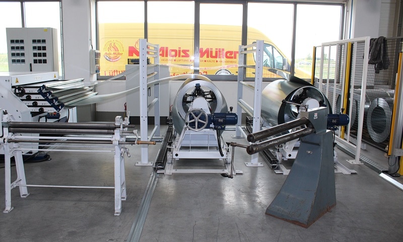 Wärmepumpenproduktion bei Alois Müller. Foto: Urbansky Wärmepumpe Contracting EnEV