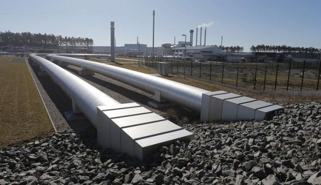 4by3 Erdgas, hier die Anlandestation von Nord Stream in der Lubminer Heide nahe Greifswald, ist der große Gewinner beim fossilen Energiemix 2035. Foto: Nord Stream Energiemix, BP, Outlook, 2035