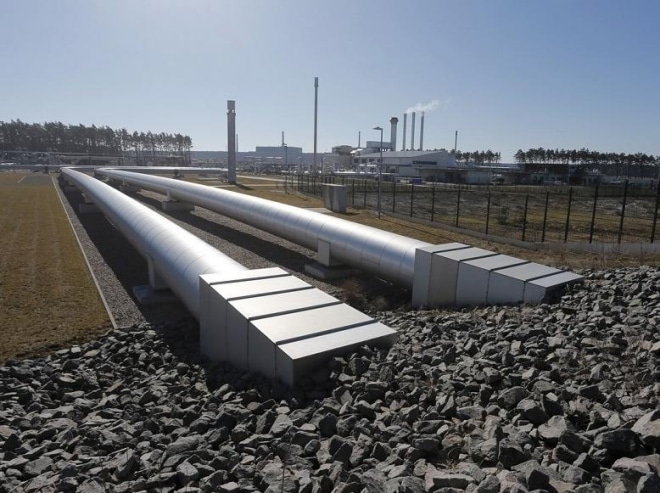 Erdgas, hier die Anlandestation von Nord Stream in der Lubminer Heide nahe Greifswald, ist der große Gewinner beim fossilen Energiemix 2035. Foto: Nord Stream Energiemix, BP, Outlook, 2035
