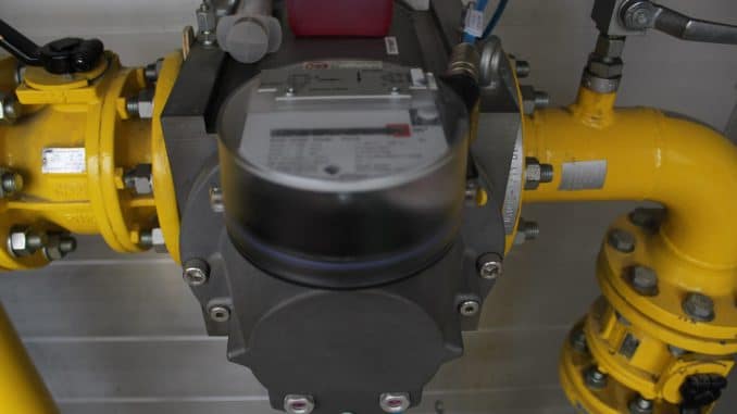IMG_1306 Auch der Gasverbrauch wird in einem smarten Energiemanagement, wie hier bei einem Kunststoffverarbeiter, elektronisch erfasst und ausgewertet. Foto: Urbansky Industrie 4.0, Digitalisierung, Energiemanagement Energiesparen, Unternehmen, Kundenzufriedenheit