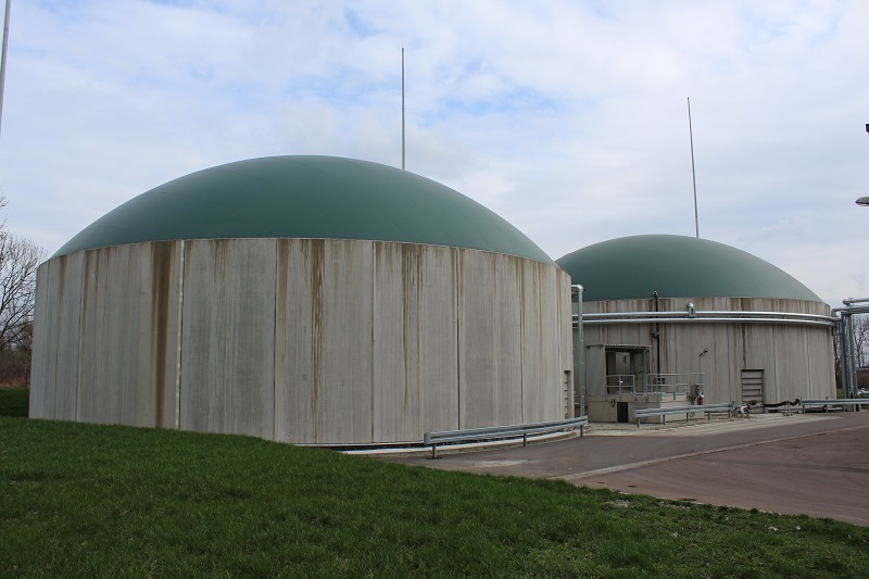 Sieht ab 2023 unsicheren Zeiten entgegen: Biogasanlage des Kompostierwerks in Weißenfels. Fotos: Urbansky