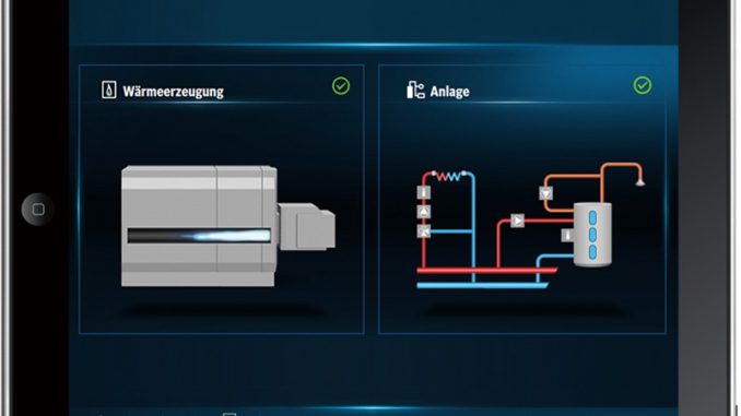07d_Buderus_Screenshot_Tablet_Control_Center_Commercial Automatisiert erfasse Energieverbräuche ermöglichen ein rechtzeitiges Gegensteuern bei Mehrverbrauch. Foto: Buderus
