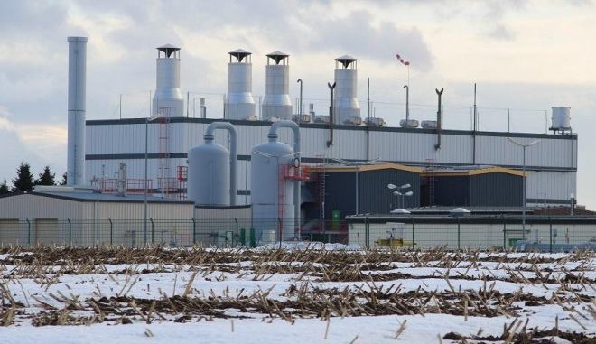 4by3 Verdichterstation der Ontras in Sayda. Der Erdgasverbrauch legte im I. Quartzal 2018 am stärksten zu. Foto: Urbansky