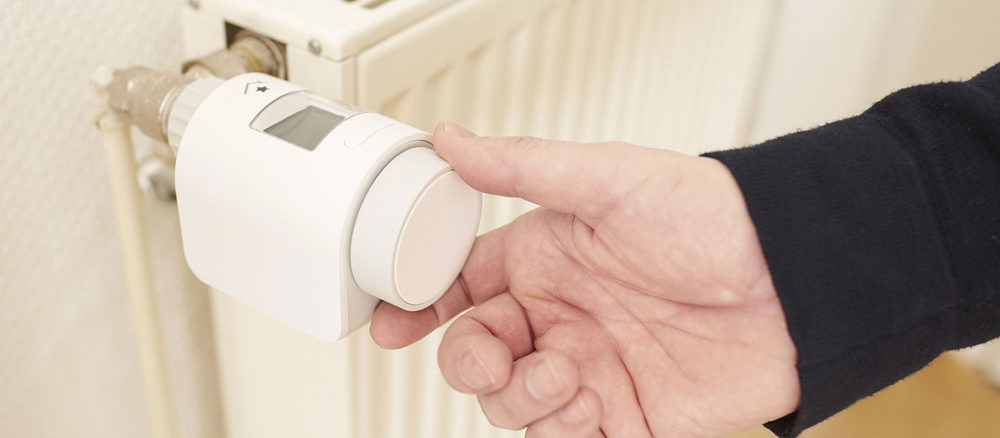 Elektronische Thermostatventile bieten viel Komfort und können 10% des Heizwärmebedarfs einsparen. Foto: innogy SE