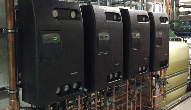 4by3 Dezentrale Frischwasserstationen sind wartungs- und verschleißarm. Der Aufwand für Planung und Installation ist allerdings höher als bei zentralen Systemen. Foto: Oventrop