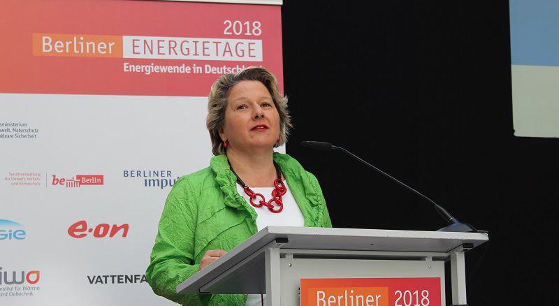 Ohne Steuererleichterung wenig zu bieten: Bundesumweltministerin Swenja Schulze. Fotos: Urbansky