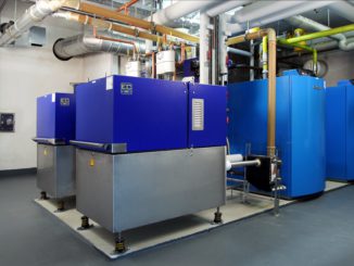 BHKW, das bei einer WEG installiert wurde und der Eigenversorgung mit Strom dient. Foto: EM Energiemanagement
