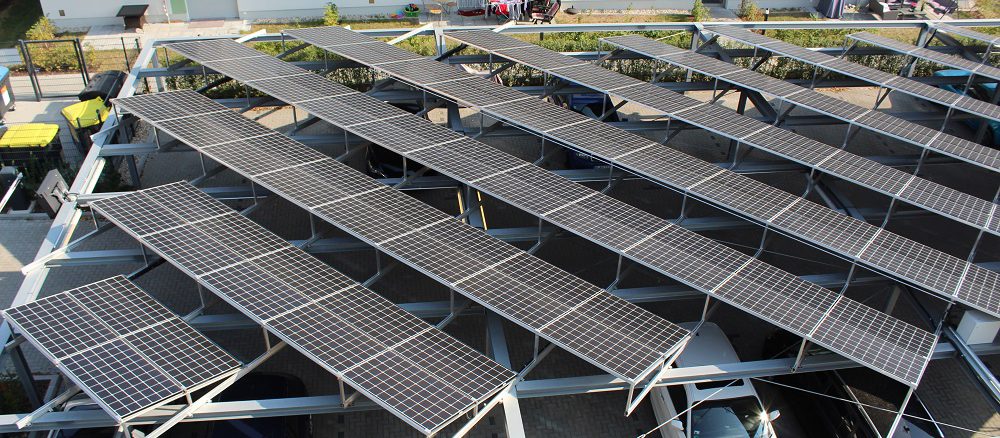 PV-Mieterstromanlage in Berlin. Foto: Urbansky