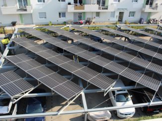PV-Mieterstromanlage in Berlin. Foto: Urbansky