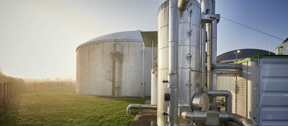 Bioerdgasanlage in Oschatz, die zu Teilen Biogas ins Gasnetz einspeist. Fotos: Juergen Jeibmann.