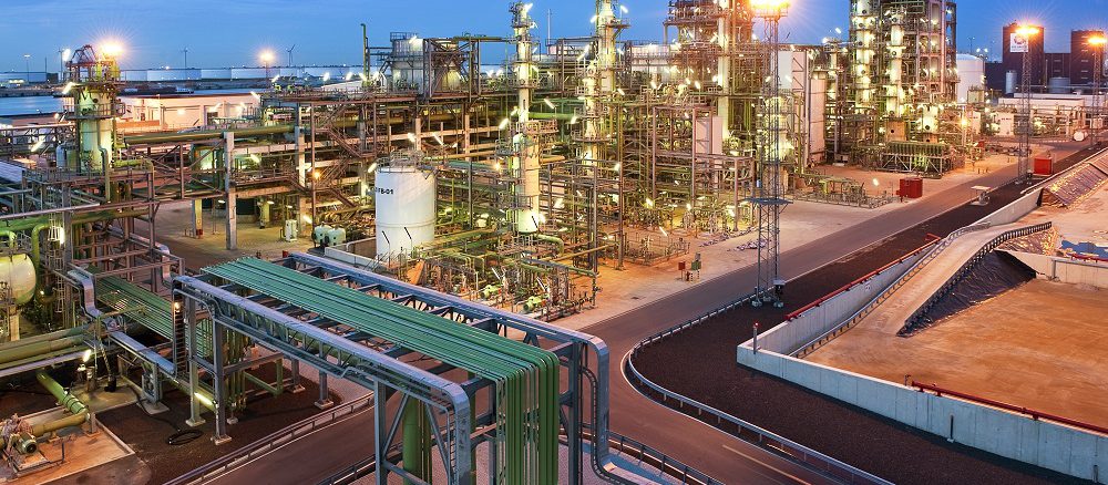 Standort der NEXBTL-HVO-Raffinerie von Neste im Rotterdamer Hafen. Foto: Neste Oil