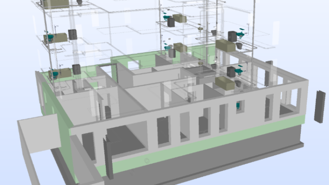 Die übersichtliche und realitätsnahe Darstellung hilft auch Bauherren und späteren Nutzern. Grafik: Core Architekten BIM-3D-Darrstellung