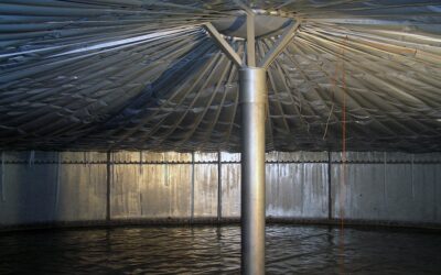 Neue Textil-​Membranen sollen Biogas-​Verluste minimieren