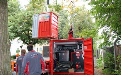 Die Heizung auf Rädern