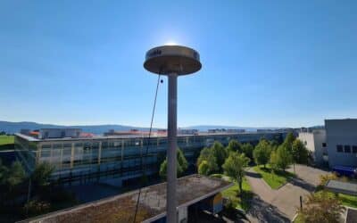 Unwetter schon am Geräusch­pegel im Vorfeld erkennen