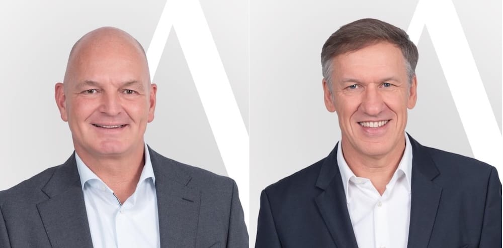 Thomas Gläßer (Leiter der Bereichs Infrastruktur-Großprojekte, links) und Uwe Gehrmann (Partner und Mitglied des Executive Board sowie Leiter des Bereichs IT/Digitalisierung/Data) von der Unternehmens- und Managementberatung Atreus in München. Foto: Atreus GmbH