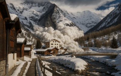 Glet­scher­ab­bruch durch Eisdruck, Geologie und Klimaeinfluss