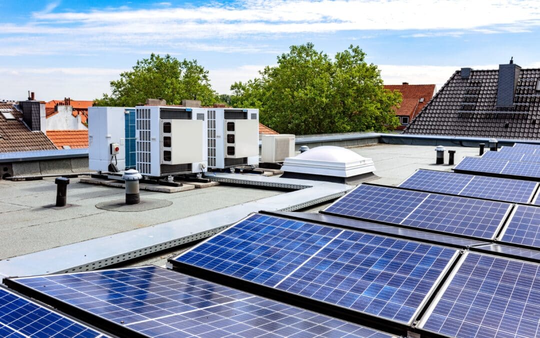 Wärme­pumpe funk­tio­niert auch im Mehrfamilienhaus