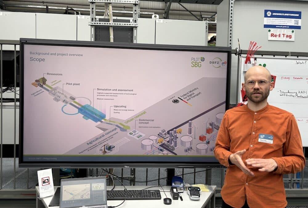 Von der Biogas­anlage zur Bioraffinerie